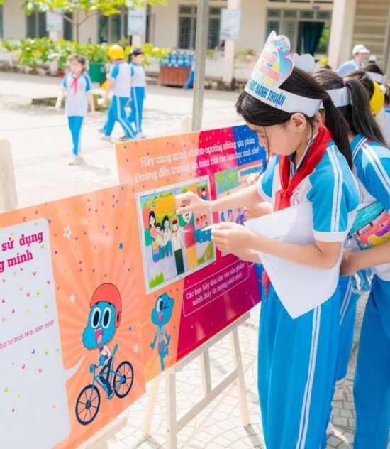 Prudential Việt Nam tổ chức ngày hội an toàn giao thông tại tỉnh Quảng Ngãi