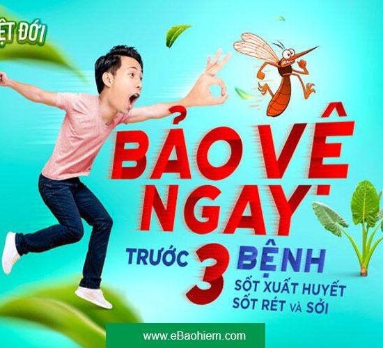 Bảo hiểm Pru Nhiệt đới bảo vệ Sốt xuất huyết, Sởi, Sốt rét