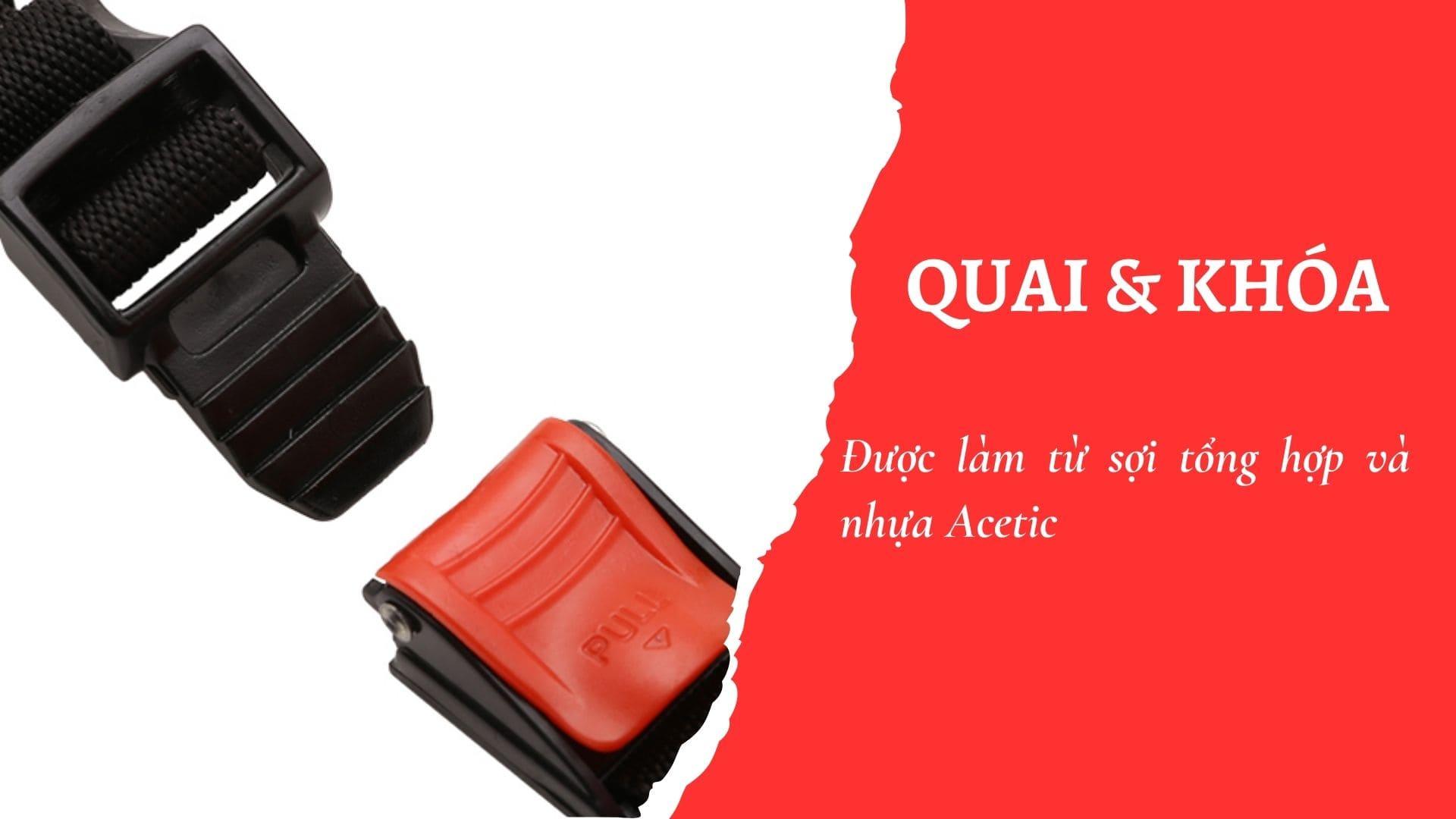 Quai & khóa nón bảo hiểm Prudential