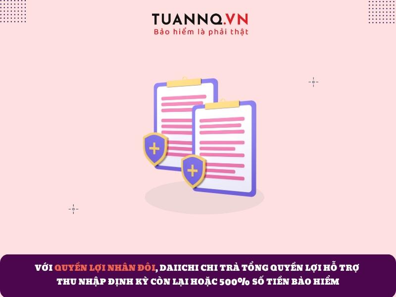 bảo hiểm bảo toàn thu nhập gia đình Dai-ichi