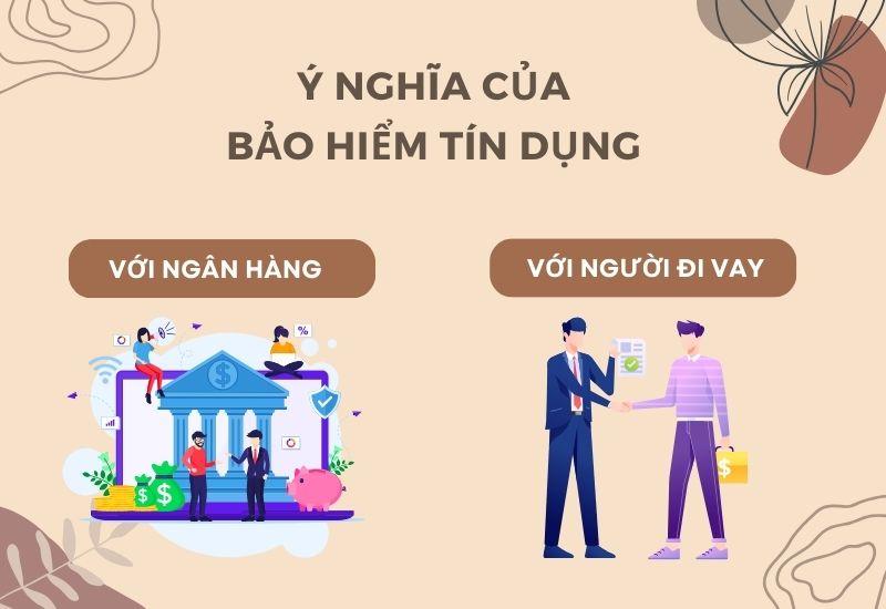 Ý nghĩa của việc tham gia bảo hiểm tín dụng đối với các chủ thể liên quan