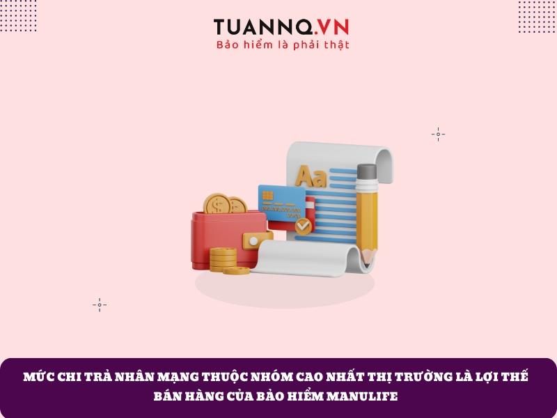 Bảo hiểm Manulife có mức chi trả thuộc nhóm cao nhất thị trường