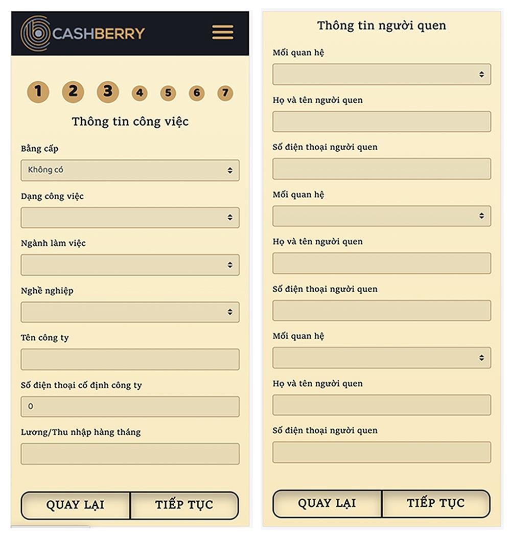vay tien online tai cashberry