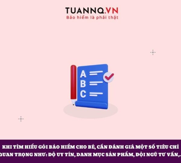 Các gói bảo hiểm Manulife dành cho trẻ em và những lưu ý khi tham gia