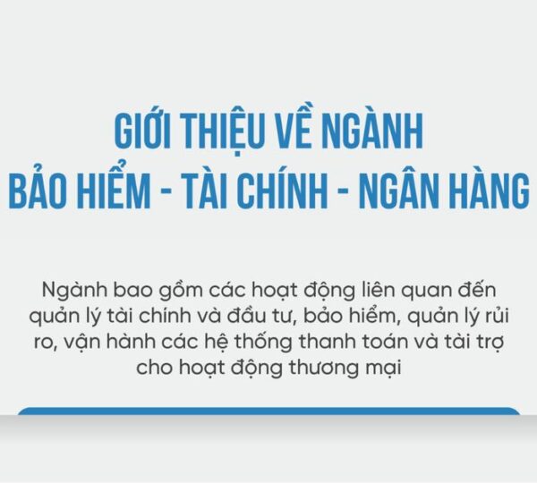 Ngành Tài Chính Bảo Hiểm Ngân Hàng Là Gì? Cơ Hội Việc Làm Hấp Dẫn