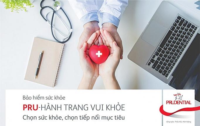 Bảo hiểm bổ trợ Bảo vệ sức khỏe PRU – HÀNH TRANG VUI KHỎE