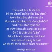 Thơ Bảo Hiểm & Cuộc Sống